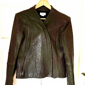 Helmut Lang Black Leather Jacket